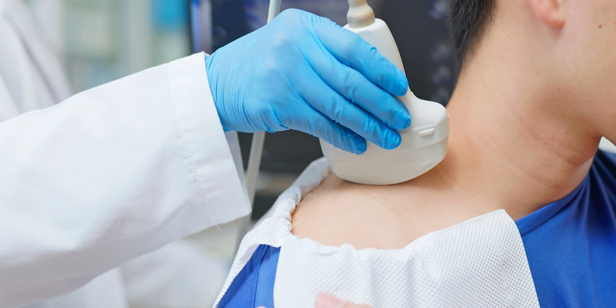 Ecografía de hombro realizada en Cardiovas Medellín